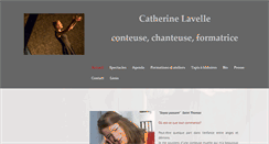 Desktop Screenshot of catherinelavelle.com