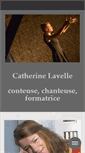 Mobile Screenshot of catherinelavelle.com
